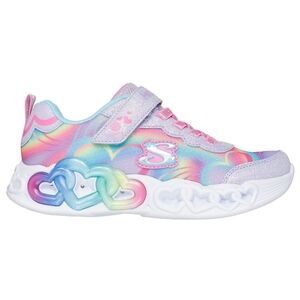 NWT Skechers Girls‎ Hearts Light-Up Sneaker Size 4